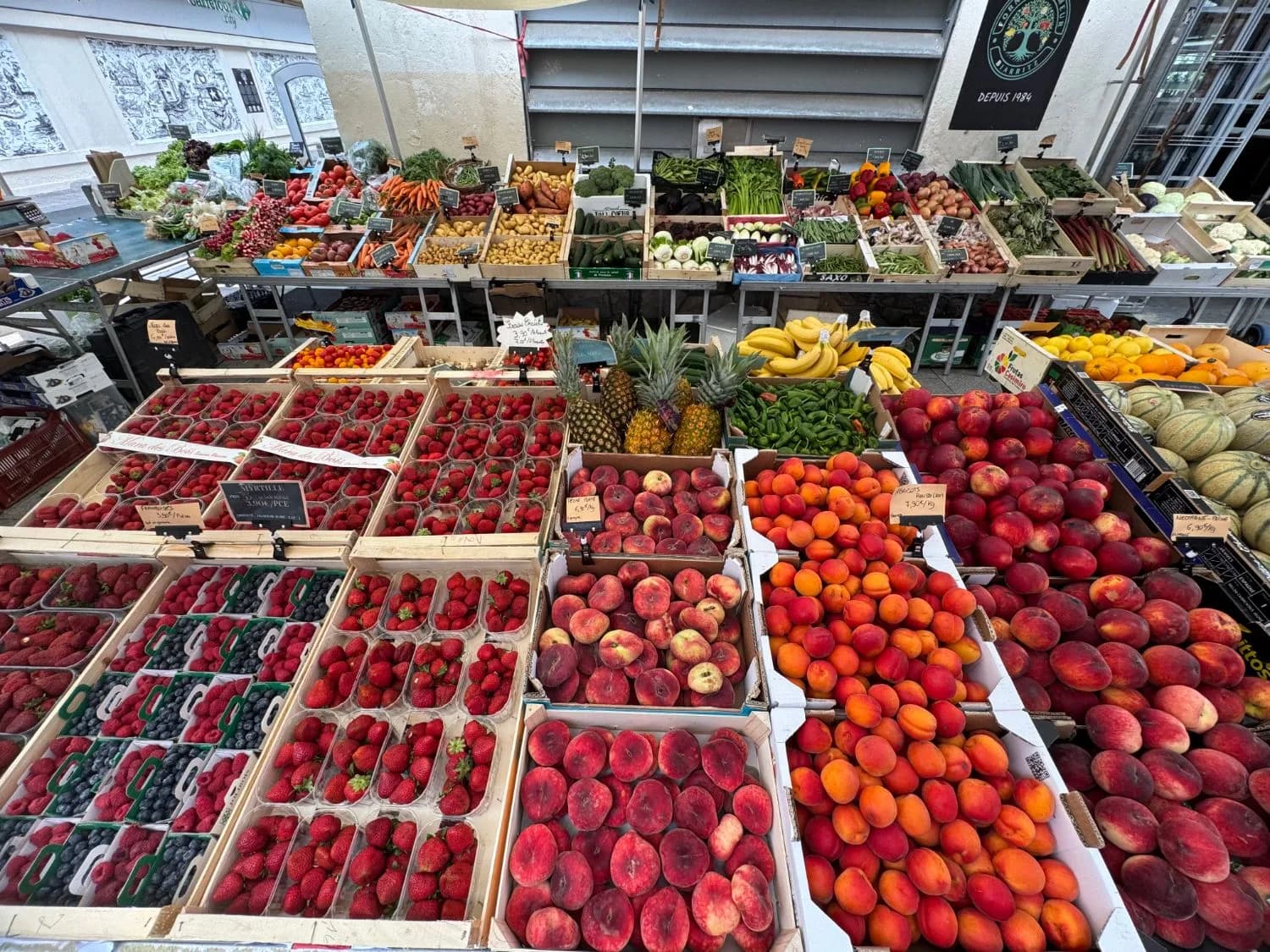 Étal de fruits Fornaro Primeur